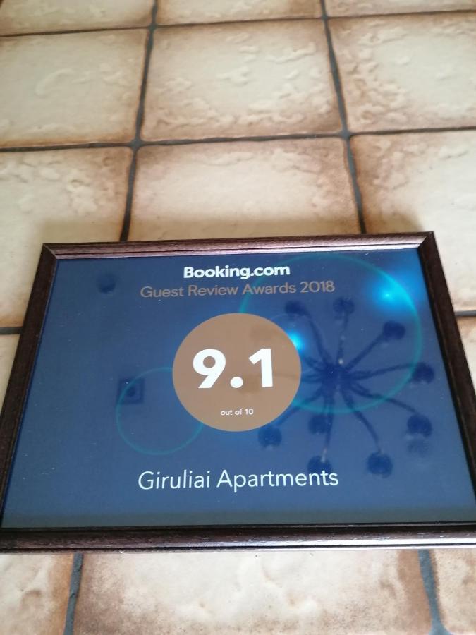 קלייפדה Giruliai Apartments מראה חיצוני תמונה